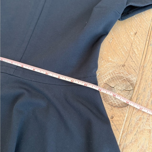 DVF Ivana Dress Navy Blue Exposed Zip Womens Diane von Furstenberg size 6 - Picture 5 of 6